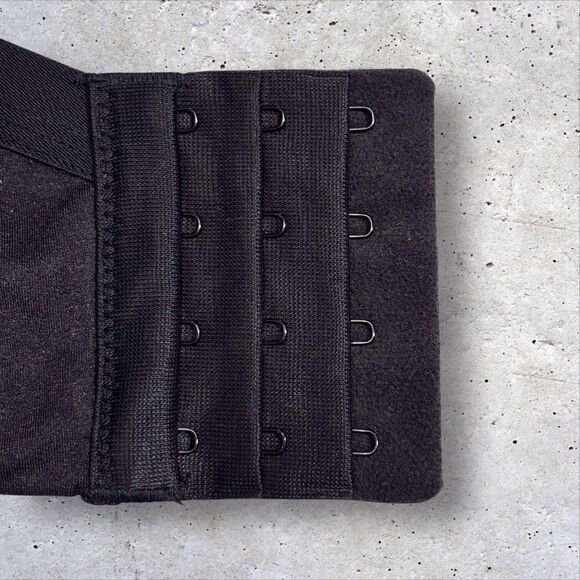 NWT Cacique Intuition Uplift Plunge Bra Underwire Adjustable Straps Black 46DDD - Picture 9 of 9